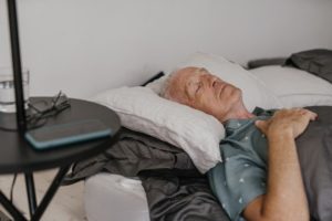 Senior Resting For Health